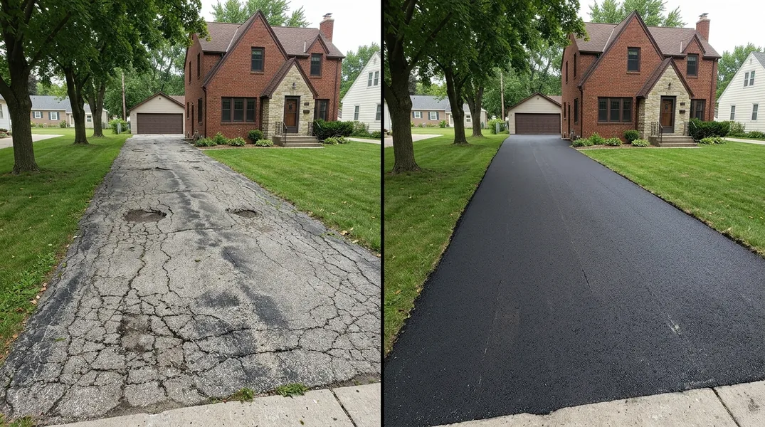 Result asphalt paving in Green Bay - Green Bay Asphalt Paving