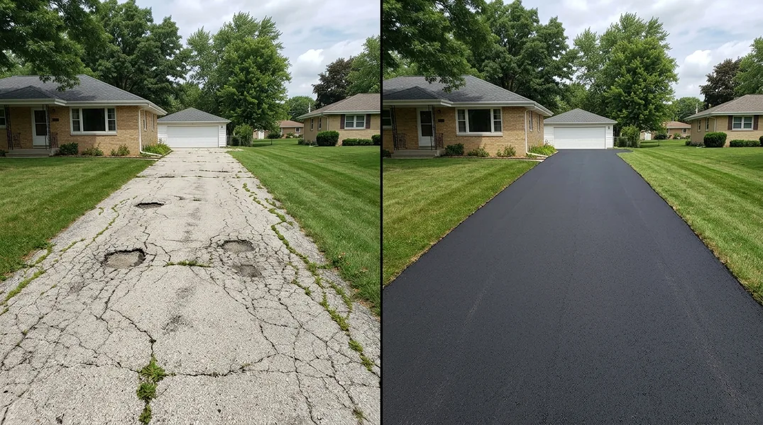 Result asphalt paving in Green Bay - Green Bay Asphalt Paving